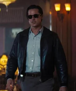 Babylon Brad Pitt Leather Jacket