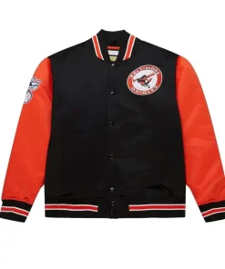 Baltimore Orioles Primetime Vintage Logo Varsity Jacket
