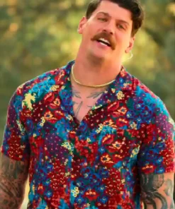 Battle Camp S01 Taylor Lewan Camp Floral Shirt