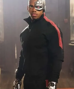 Doom Patrol Cyborg Fleece Black Jacket