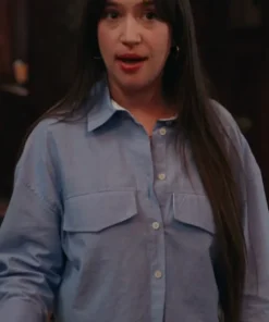 Ghosts US S04 Blue Cropped Shirt