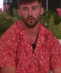 Love Island UK S11 Ciaran Davies Bandana Shirt