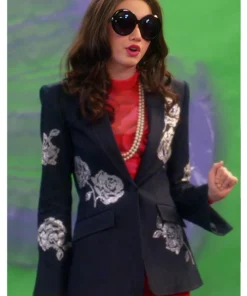 Tulip Aoki Electric Bloom 2025 Rose Denim Blazer