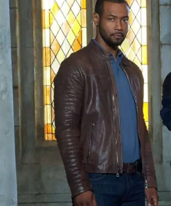Shadowhunters Isaiah Mustafa Brown Leather Jacket