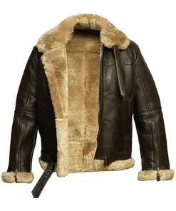 Xavier B3 Distress Brown RAF Jacket